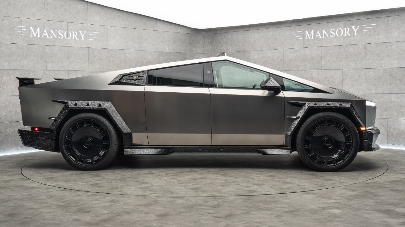 1740726530-mansory Elongation Tesla Cybertruck Design Side Profile Carbon Fi